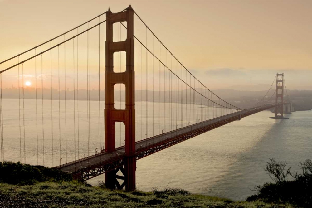 Art Print: Golden Gate Sunrise #2