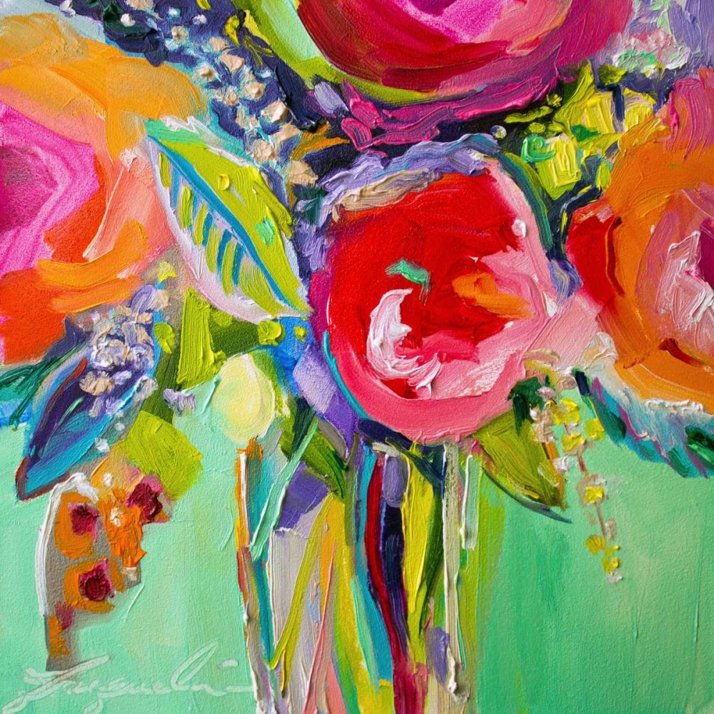 Wall Art Painting id:88246, Name: Ode to Summer 1, Artist: Brewer, Jacqueline