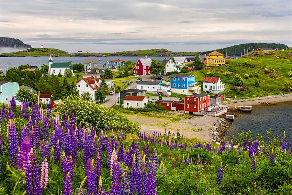 Wall art: Outport, by Burdick, Chuck