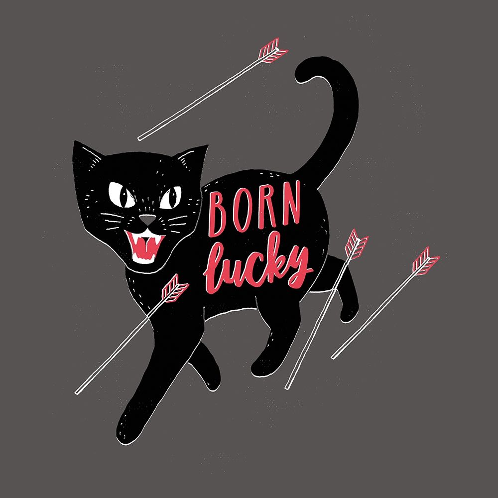Art Print: Born Lucky