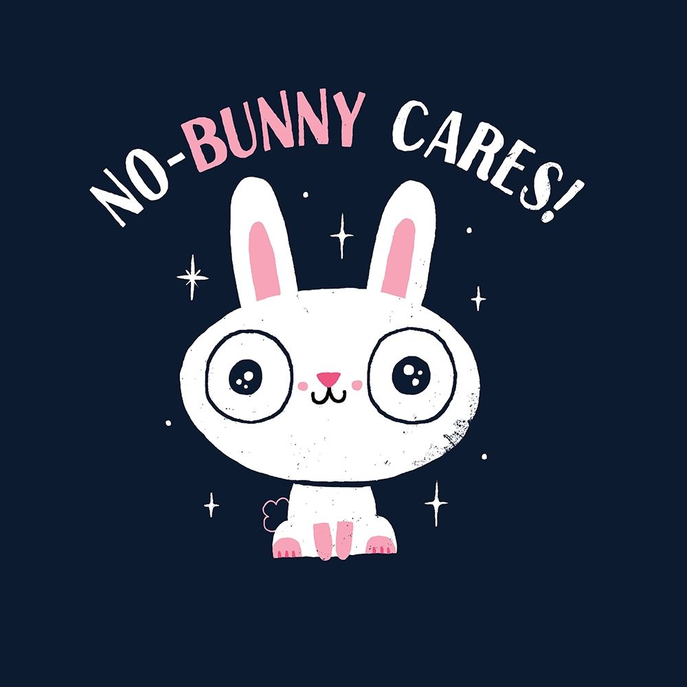 Art Print: No Bunny Cares