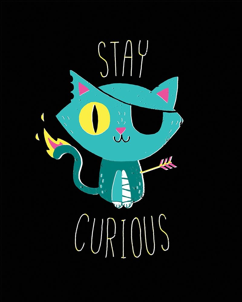 Wall Art Painting id:198905, Name: Stay Curious, Artist: Buxton, Michael