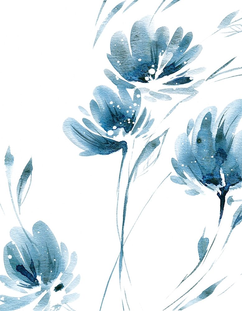 Art Print: Blue Move 2