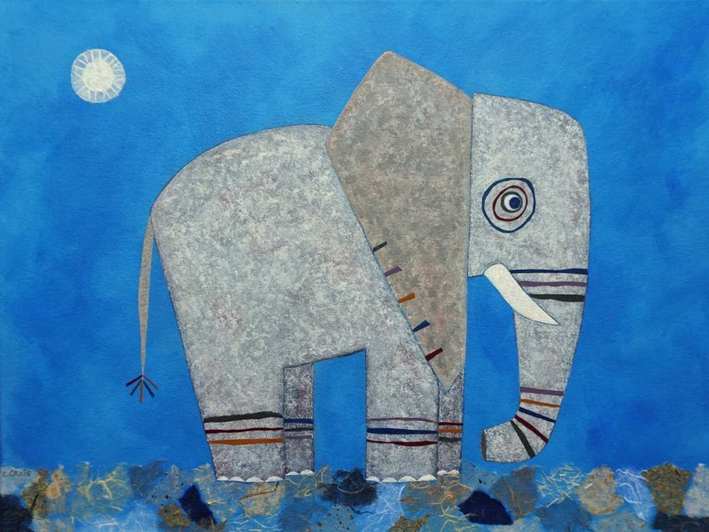 Art Print: Everything Else Is Irrelephant