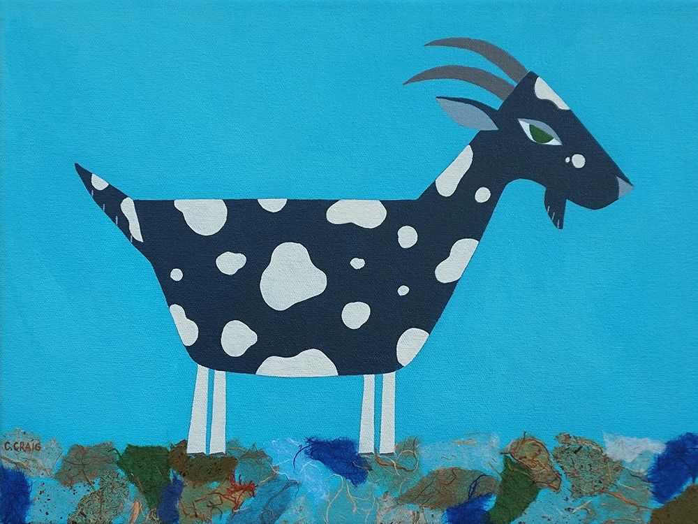 Art Print: Fergus The Goat