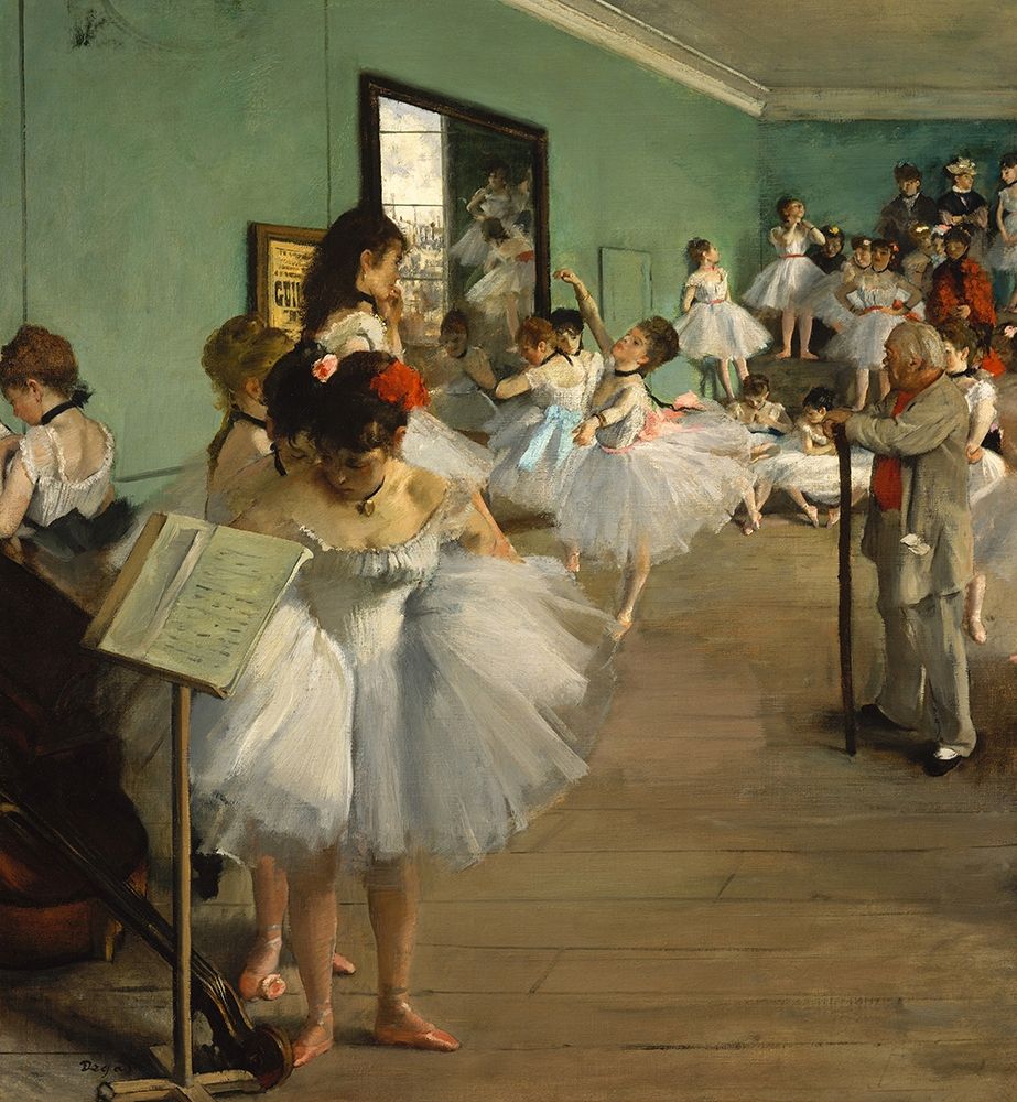 Wall Art Painting id:212613, Name: The Dance Class, Artist: Degas, Edgar