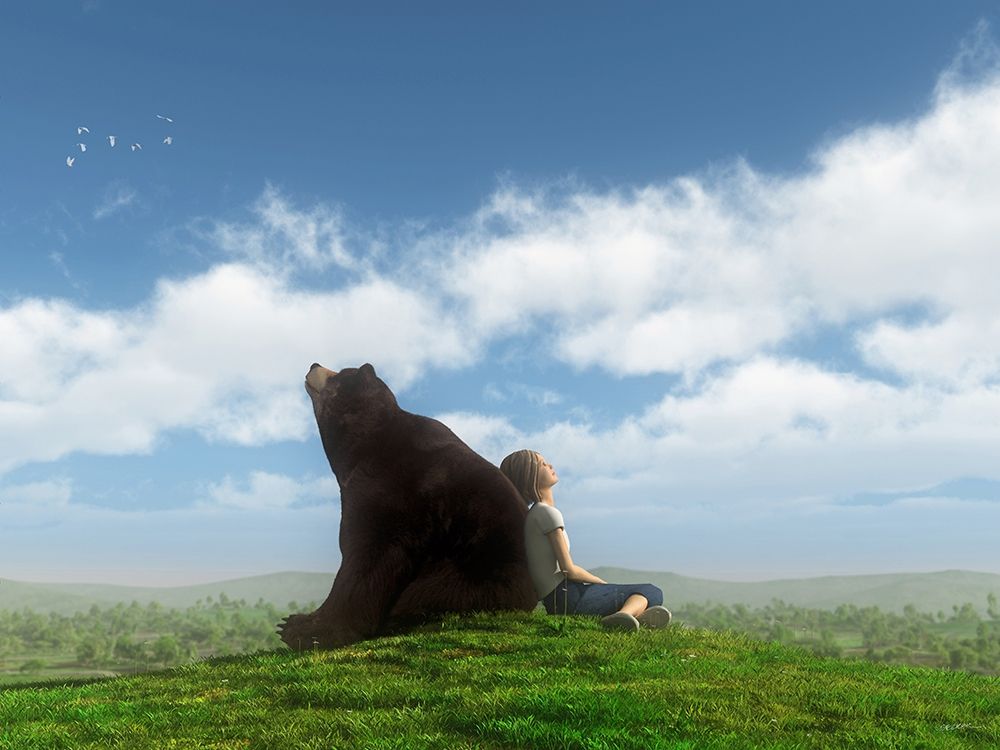 Art Print: Cloud Watchers