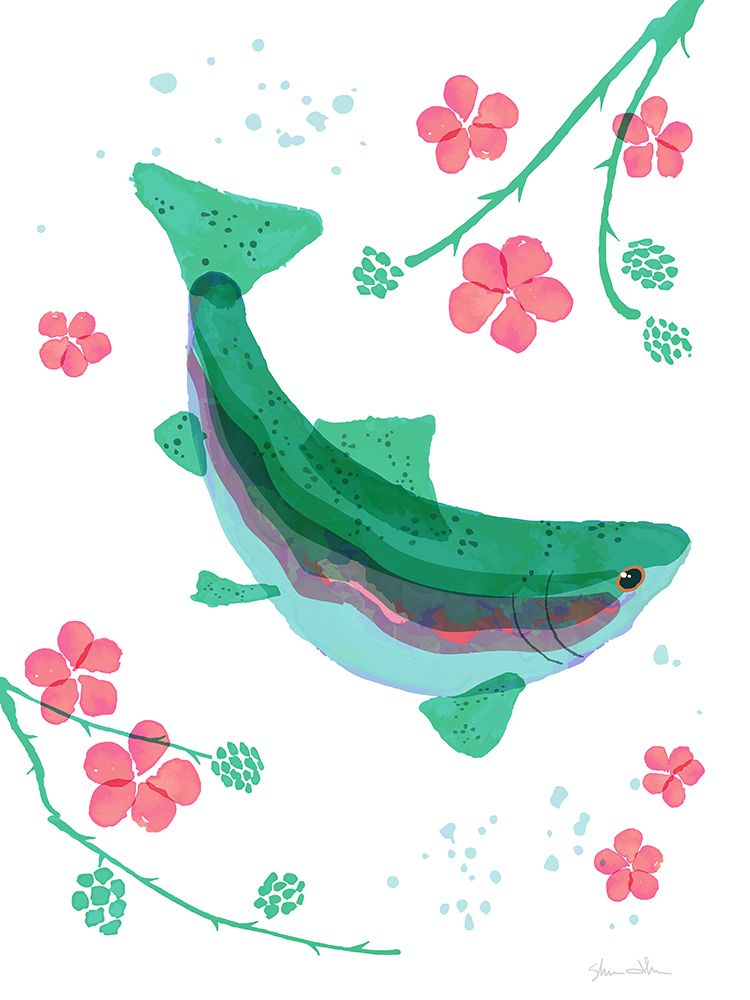 Wall Art Painting id:488905, Name: Creek Life, Artist: Donahue, Shane