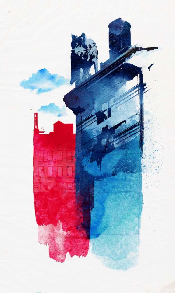 Wall art: This Is My Town, by Farkas, Robert