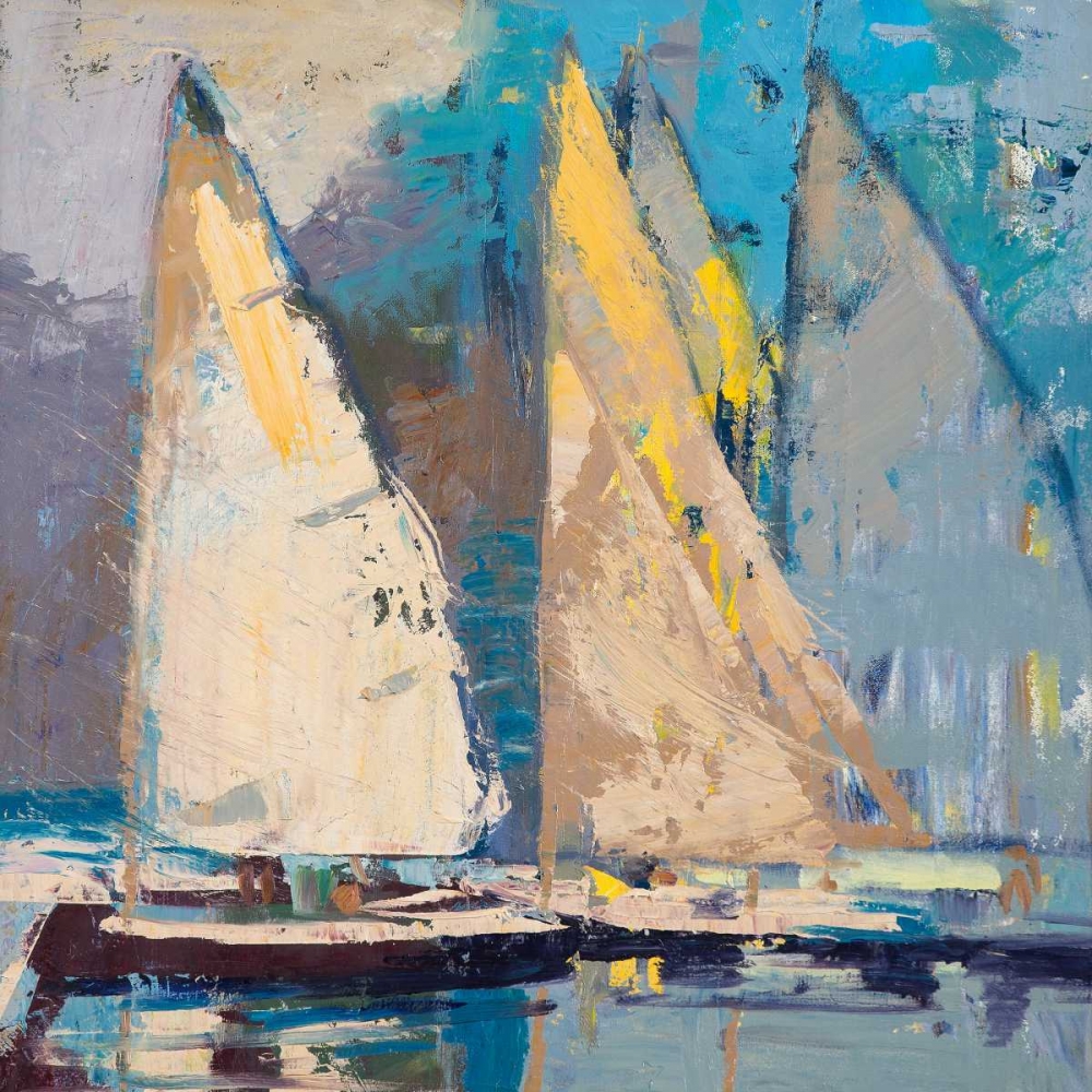 Wall Art Painting id:74660, Name: Breeze, Sail and Sky, Artist: Forst, Beth A.