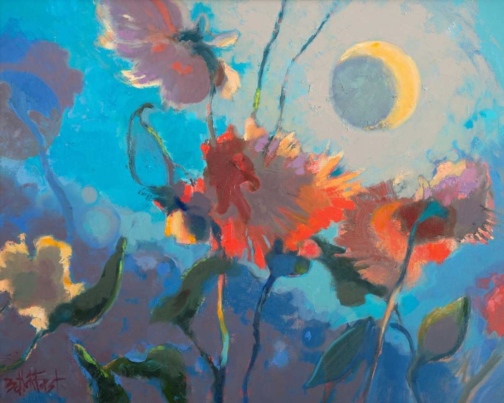 Wall Art Painting id:74662, Name: Dahlia Moonglow, Artist: Forst, Beth A.