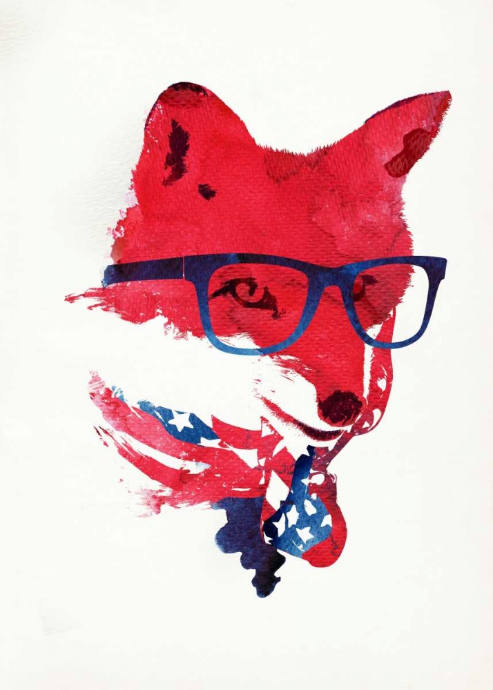Wall Art Painting id:74631, Name: American Fox, Artist: Farkas, Robert