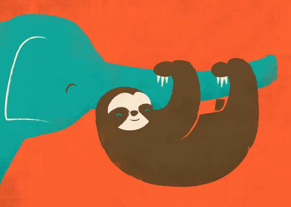 Wall art: Lets Hang, by Fleck, Jay