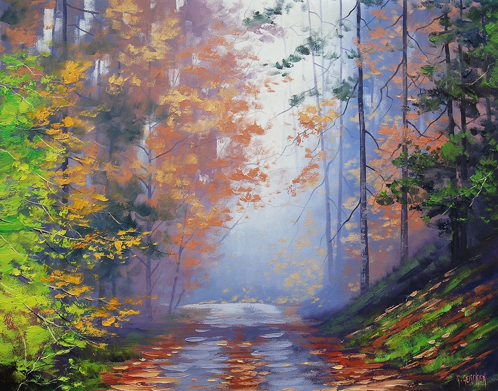 Wall Art Painting id:248766, Name: Autumn Forest, Artist: Gercken, Graham