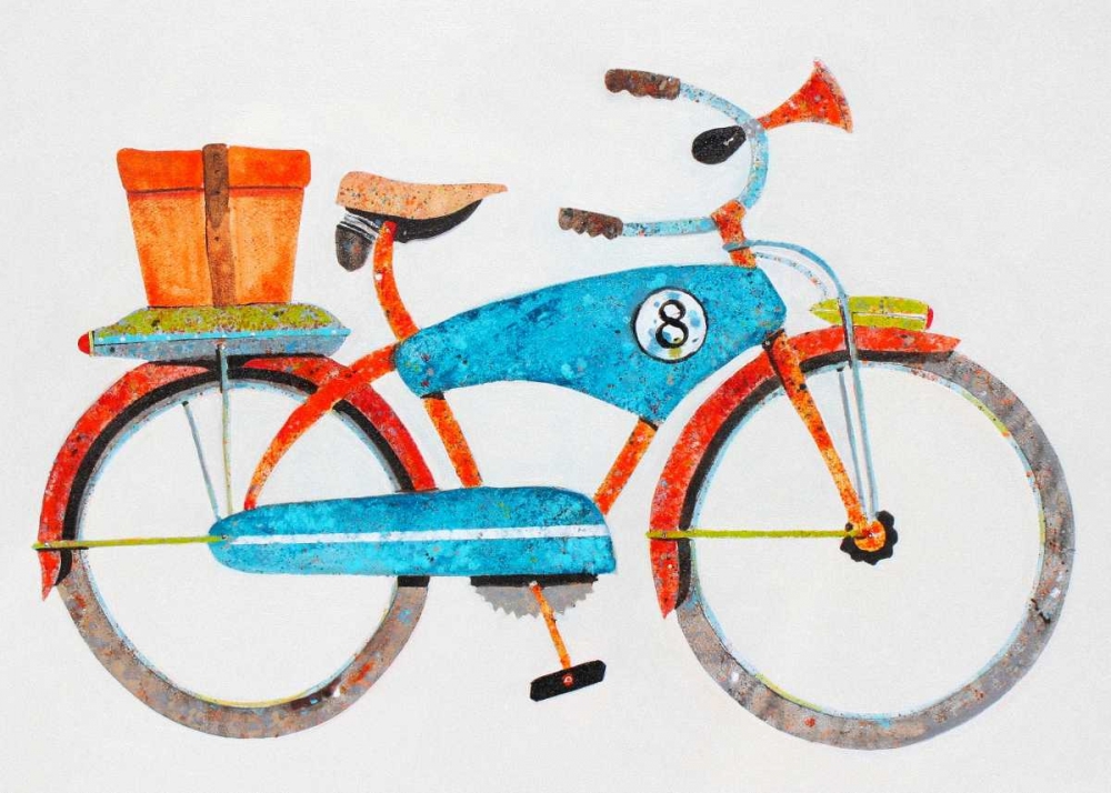 Wall Art Painting id:65932, Name: Bike No. 8, Artist: Grant, Anthony