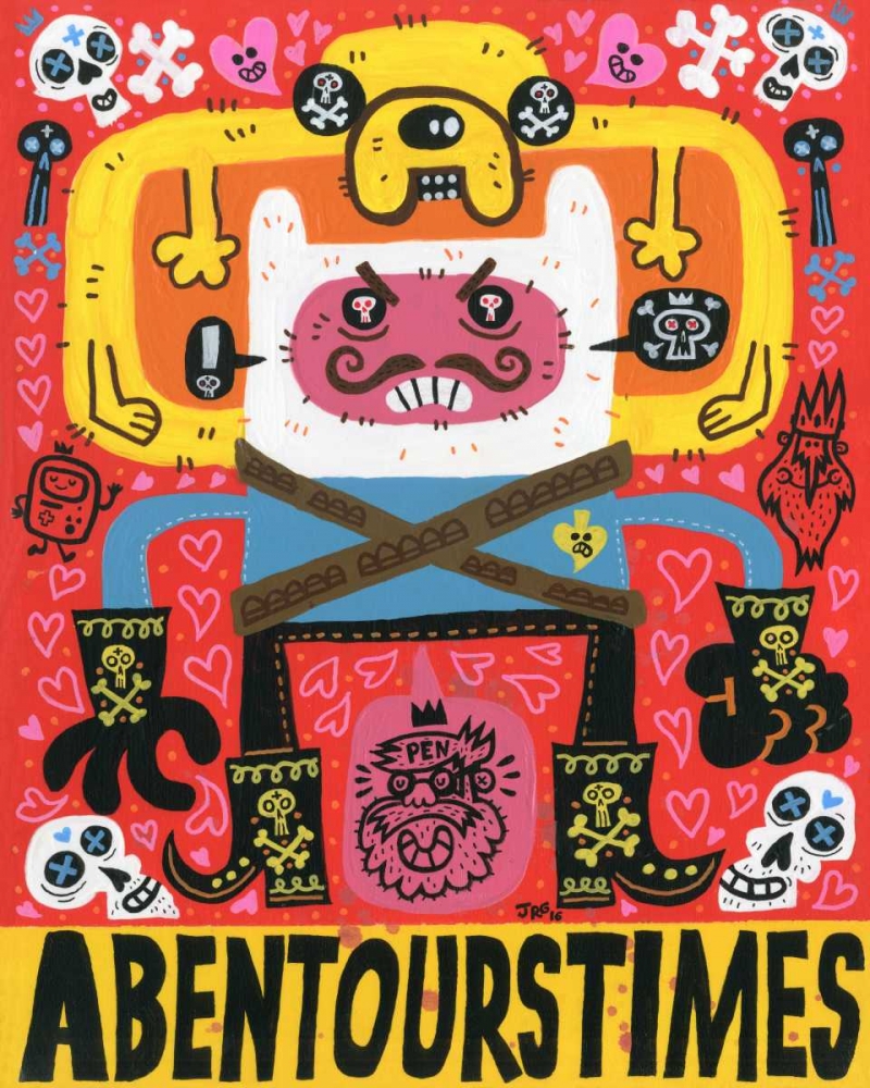 Wall art: Las Aventuras de Pen, by Gutierrez, Jorge R.