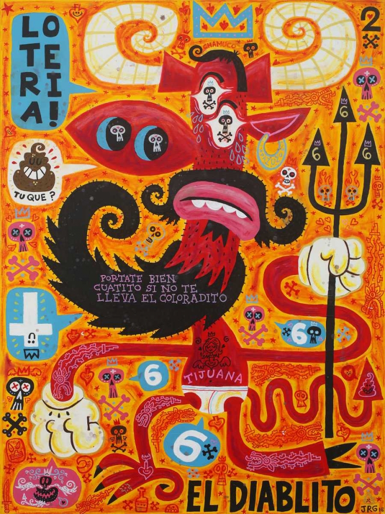 Wall art: Loteria!, by Gutierrez, Jorge R.