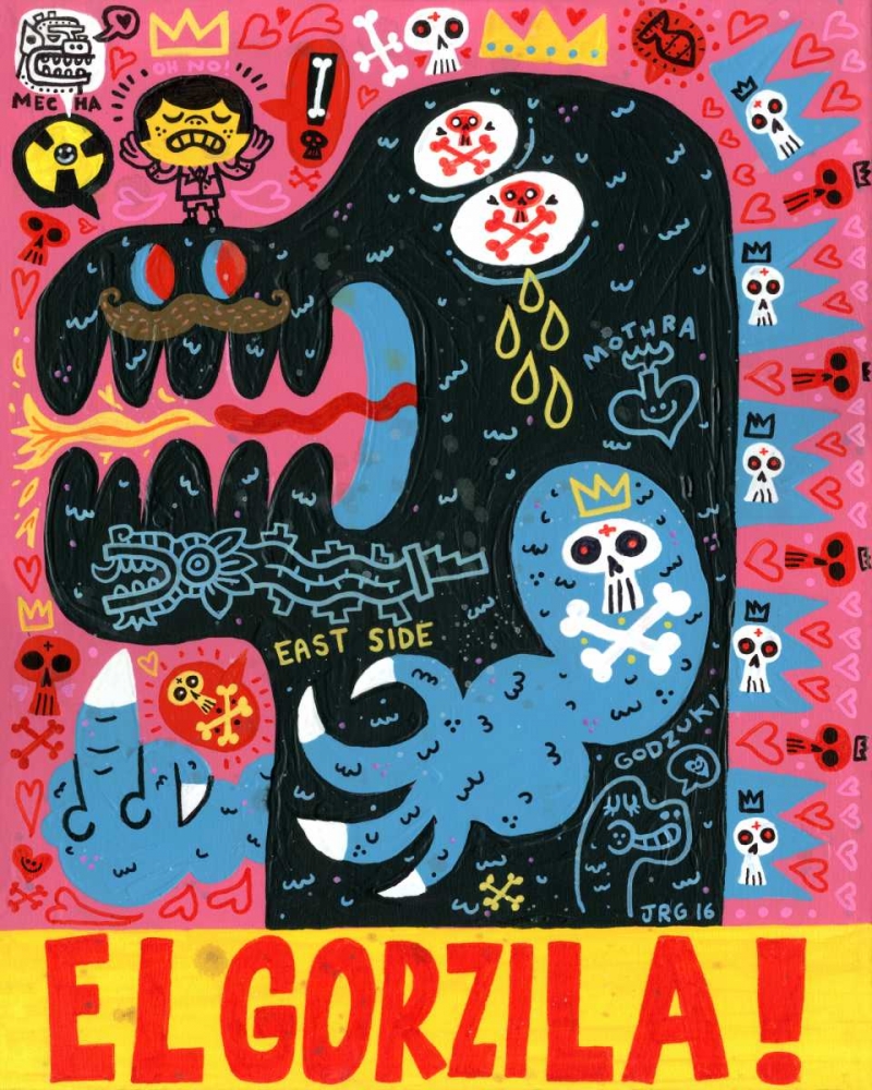 Wall art: Monstro, by Gutierrez, Jorge R.