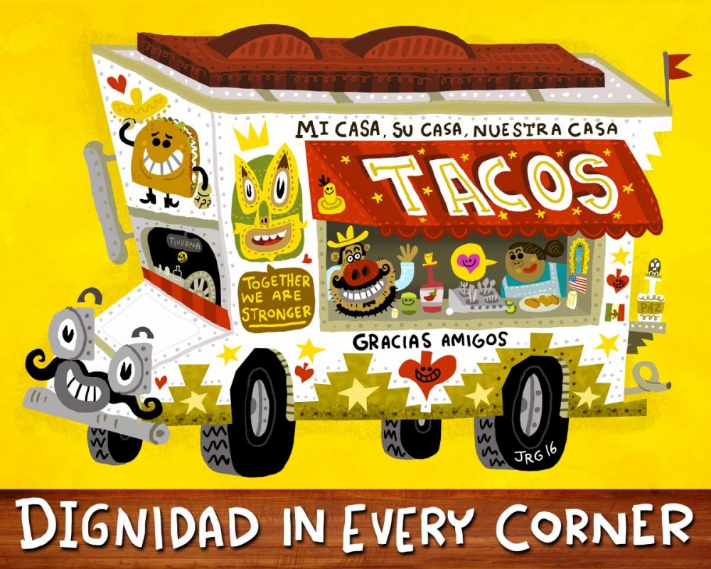 Wall art: Taco Truck, by Gutierrez, Jorge R.
