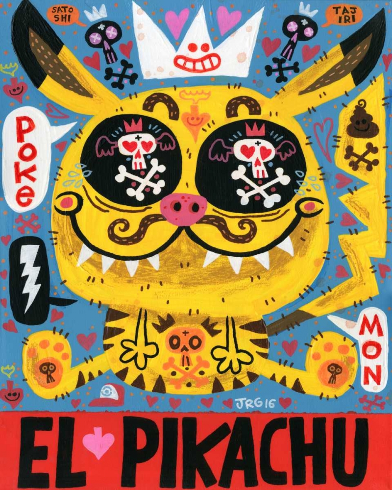 Wall art: Magic Japanese Cockfighting, by Gutierrez, Jorge R.