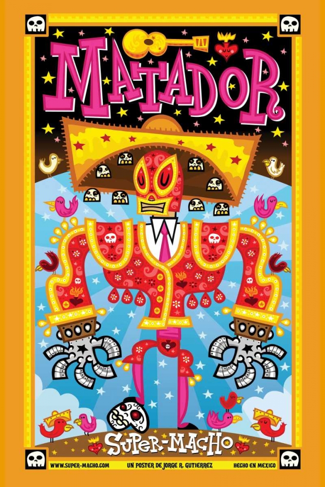 Wall art: Matador, by Gutierrez, Jorge R.