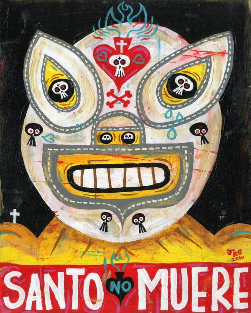 Wall art: Santo, by Gutierrez, Jorge R.