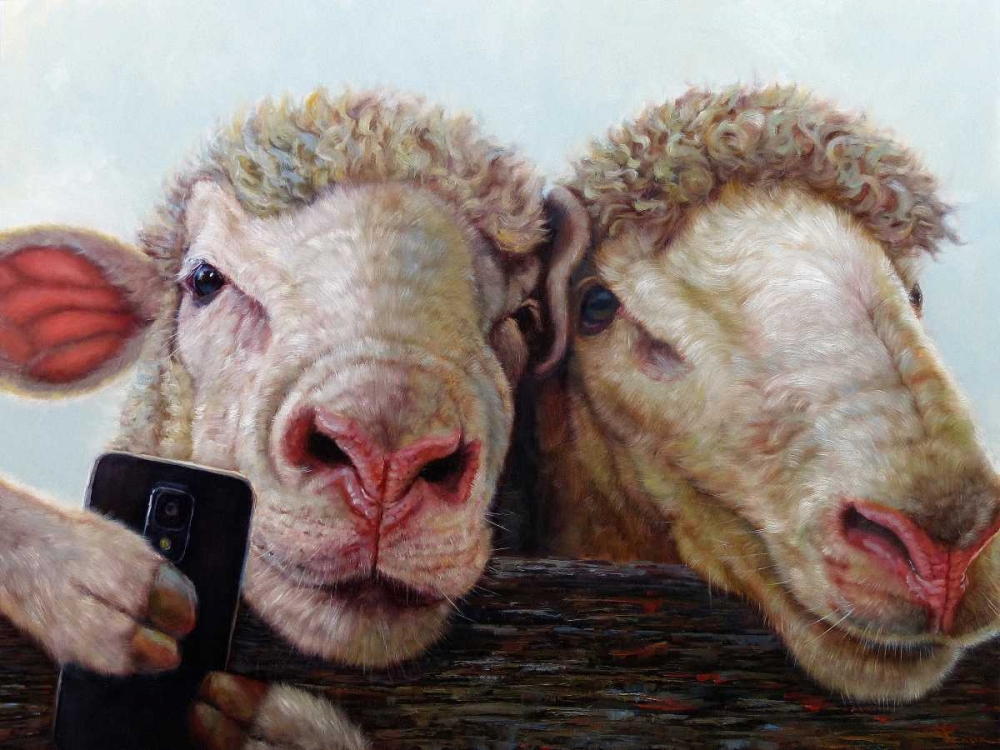Art Print: Selfie