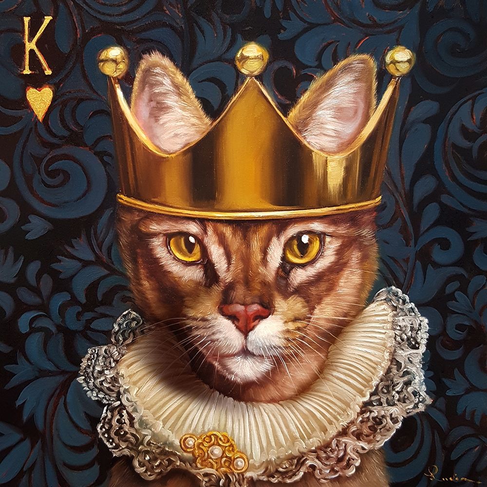 Wall art: King of Hearts, by Heffernan, Lucia