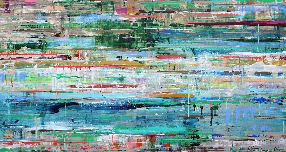 Wall art: Tropic Reflection No. 2, by Herckenrath, Ingeborg