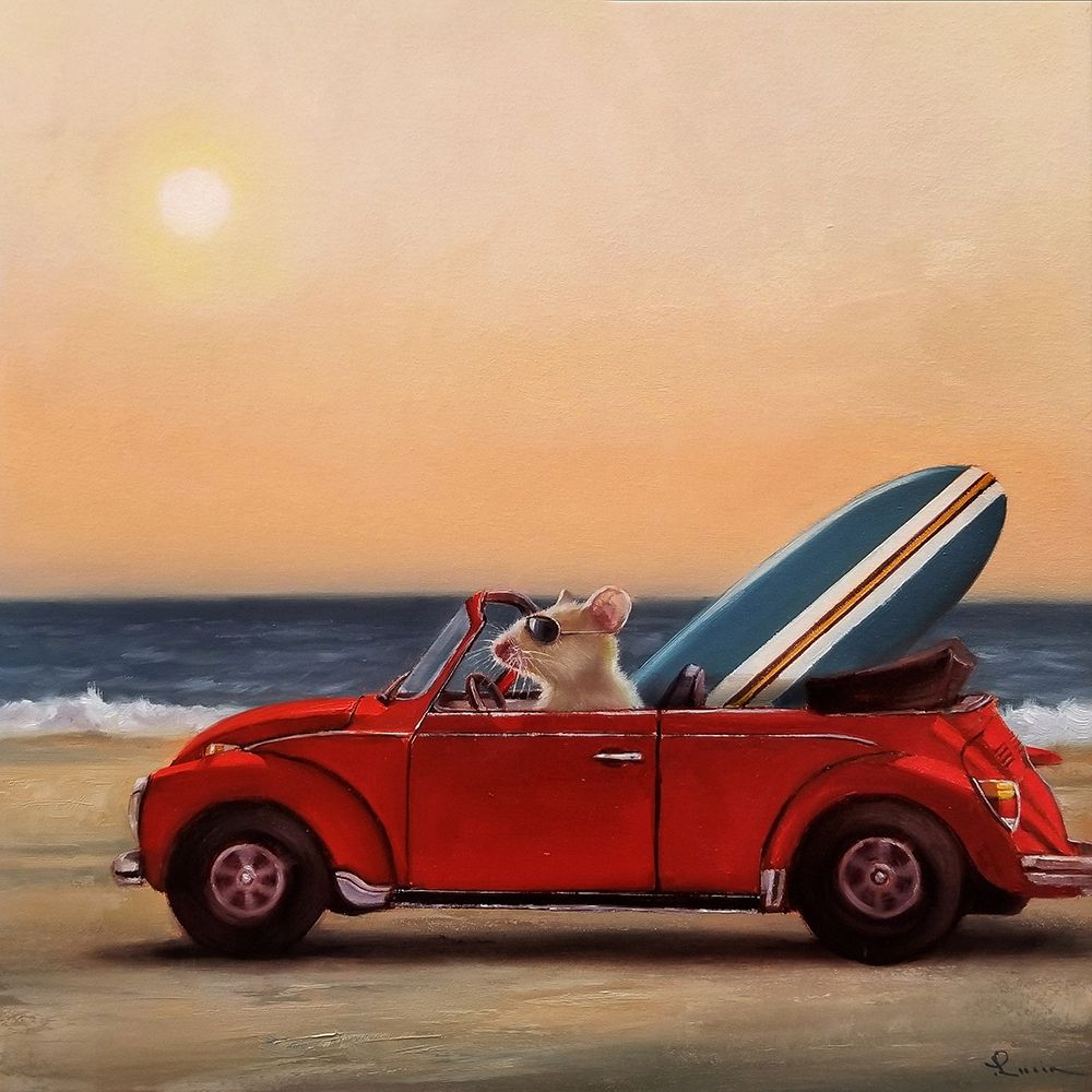 Wall art: Beach Bound, by Heffernan, Lucia