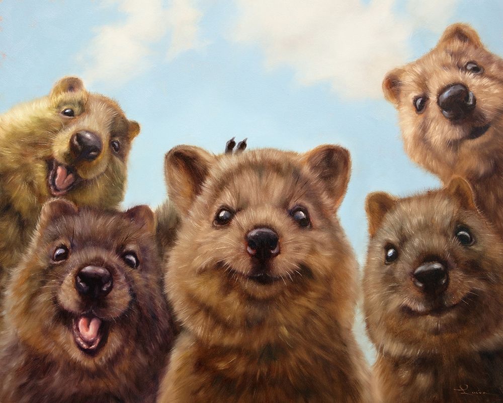 Art Print: Selfie Down Under No. 2