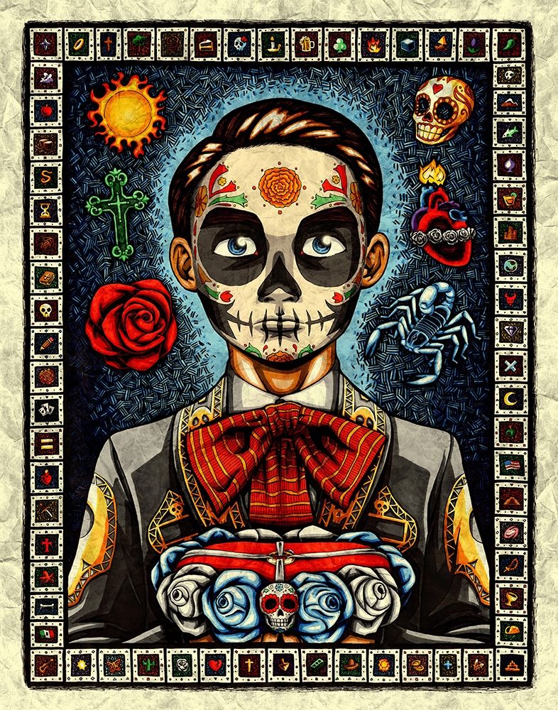 Wall art: Muerto, by Ivins, Nicholas