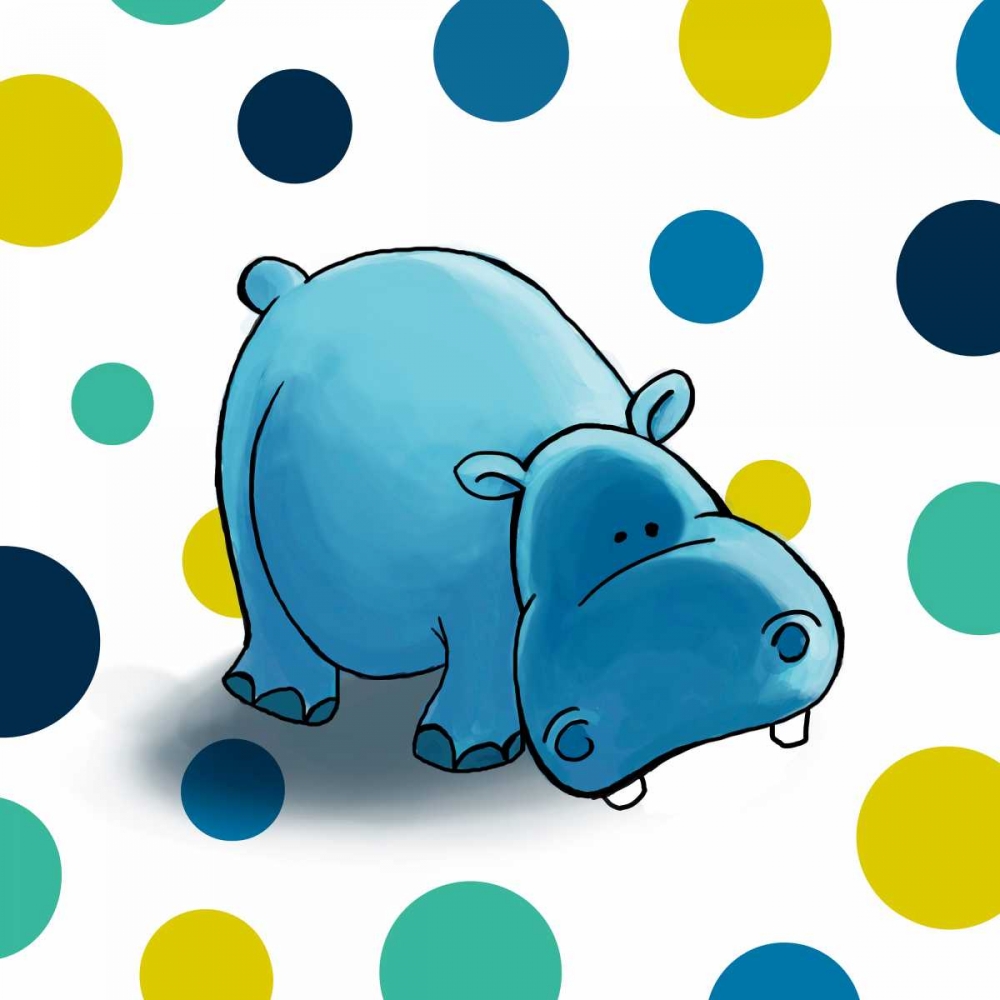 Wall Art Painting id:139879, Name: Hippo, Artist: GraphINC