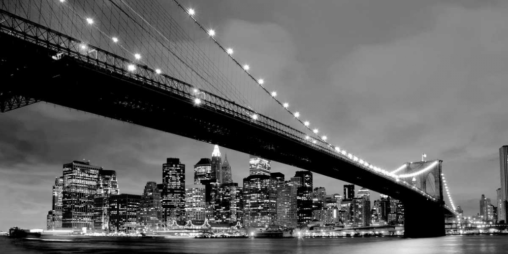 Art Print: Brooklyn Bridge View