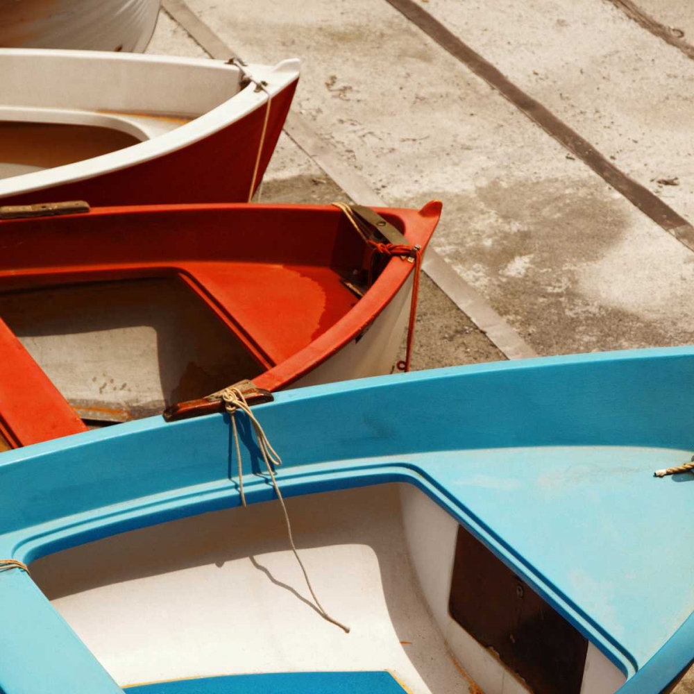 Art Print: Colorful Boats