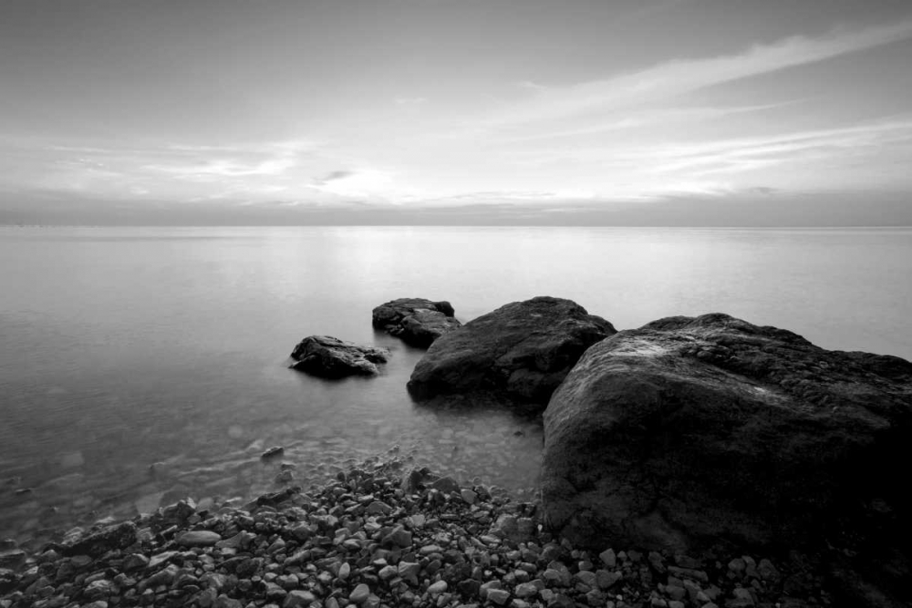 Art Print: Rocks on Beach