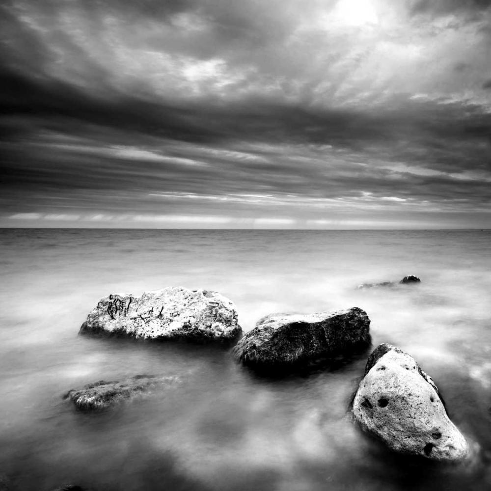 Art Print: Rocks on Beach