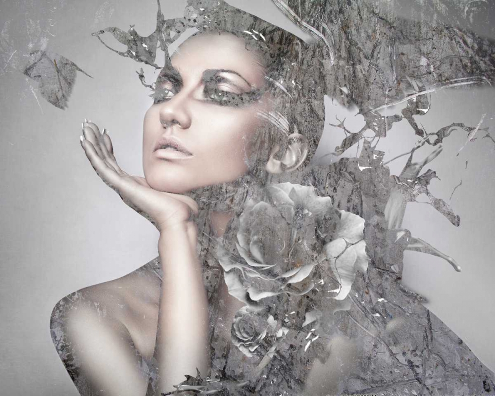 Wall art: Cool Grey, by GraphINC