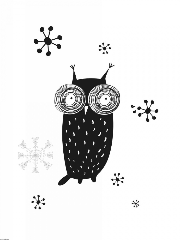 Wall Art Painting id:139904, Name: Owl I, Artist: GraphINC