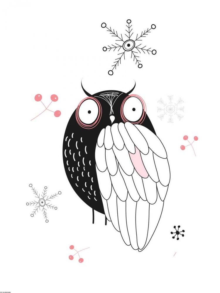 Wall Art Painting id:139905, Name: Owl II, Artist: GraphINC