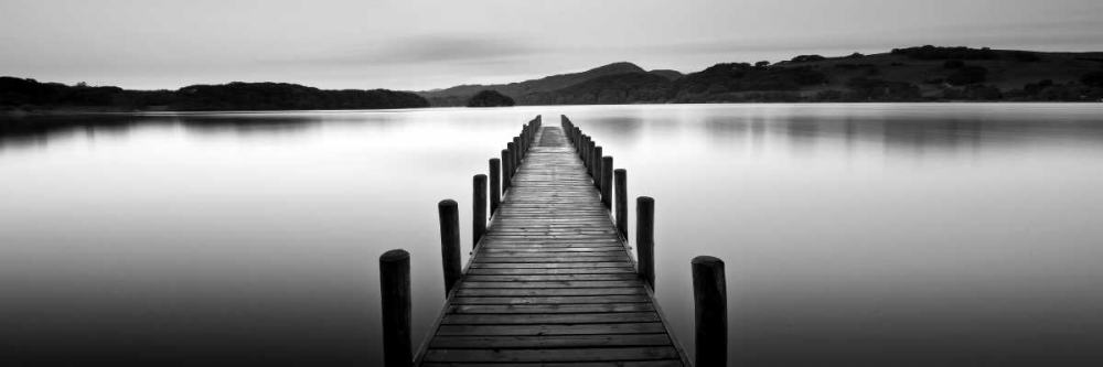 Wall art: Lake Pier, by PhotoINC Studio