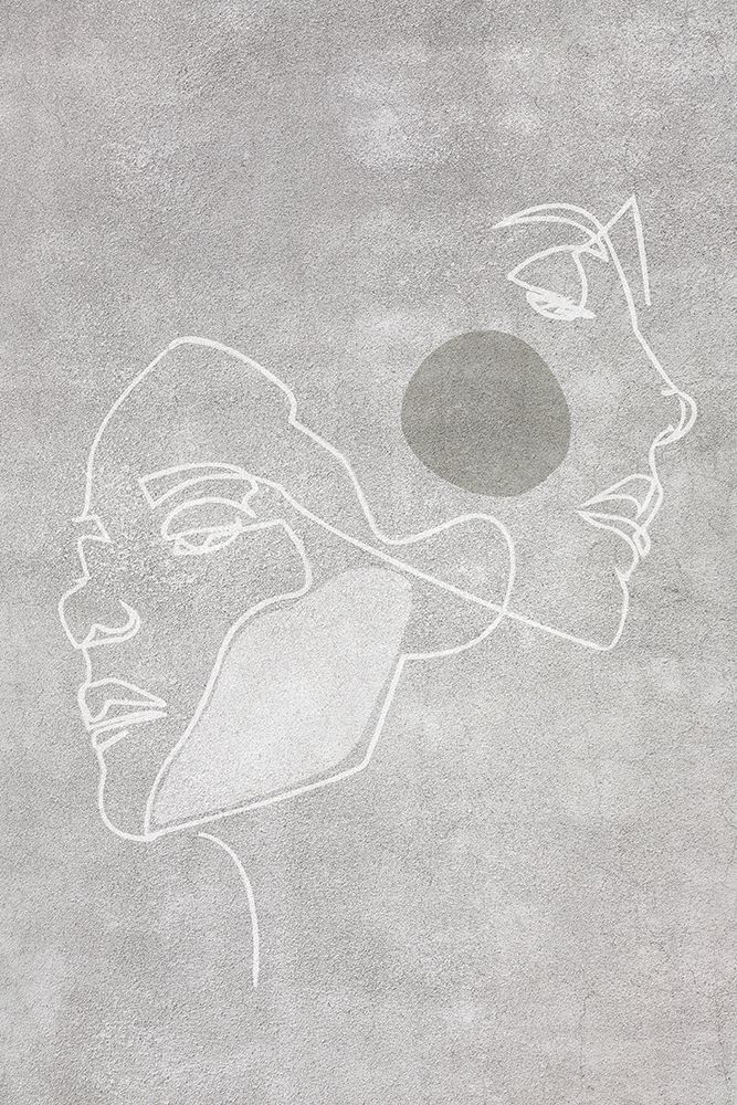 Art Print: Two Faces