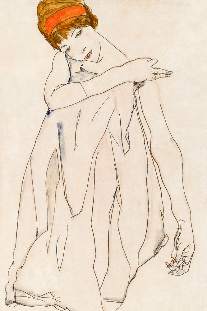 Art Print: Covered Woman