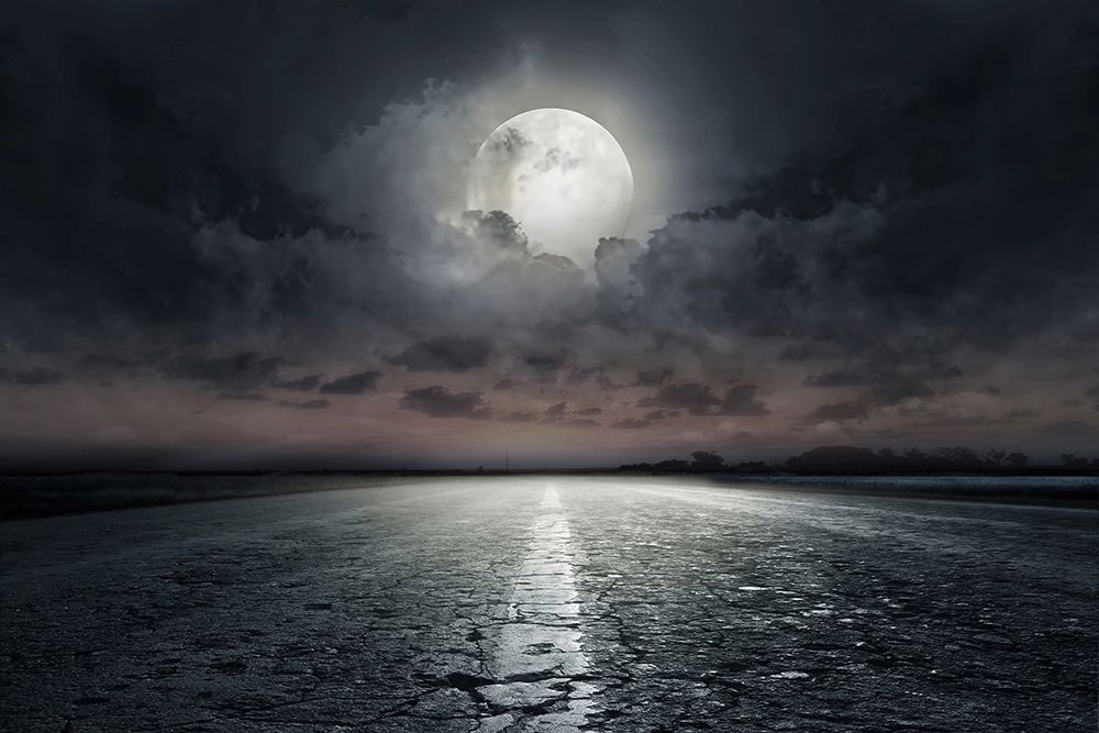 Wall art: Moon, by PhotoINC Studio