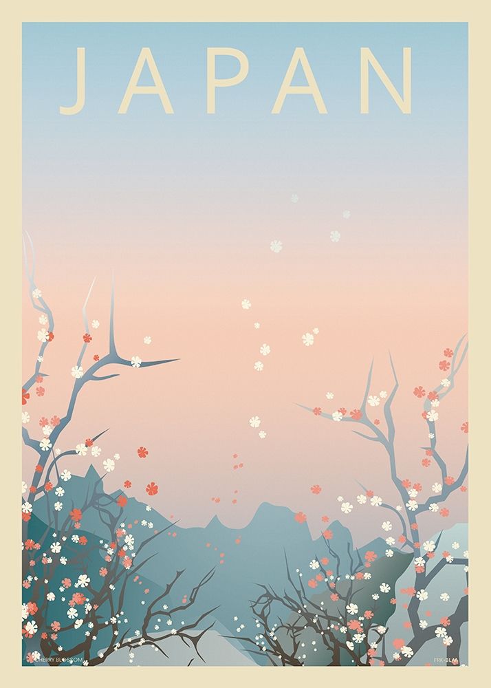 Wall art: Japan, by Incado