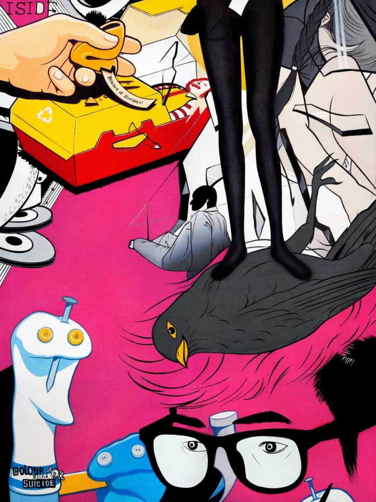 Wall art: Shea€s Got the Look, by Colourblind Suicide