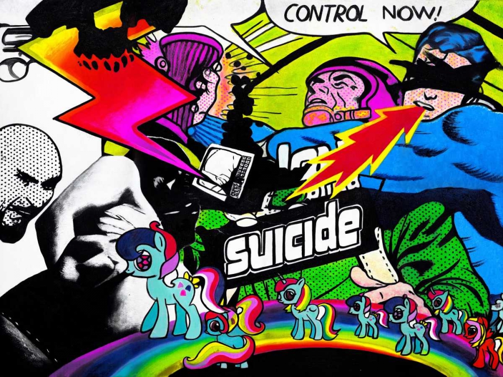 Wall art: Whatever You Like, by Colourblind Suicide