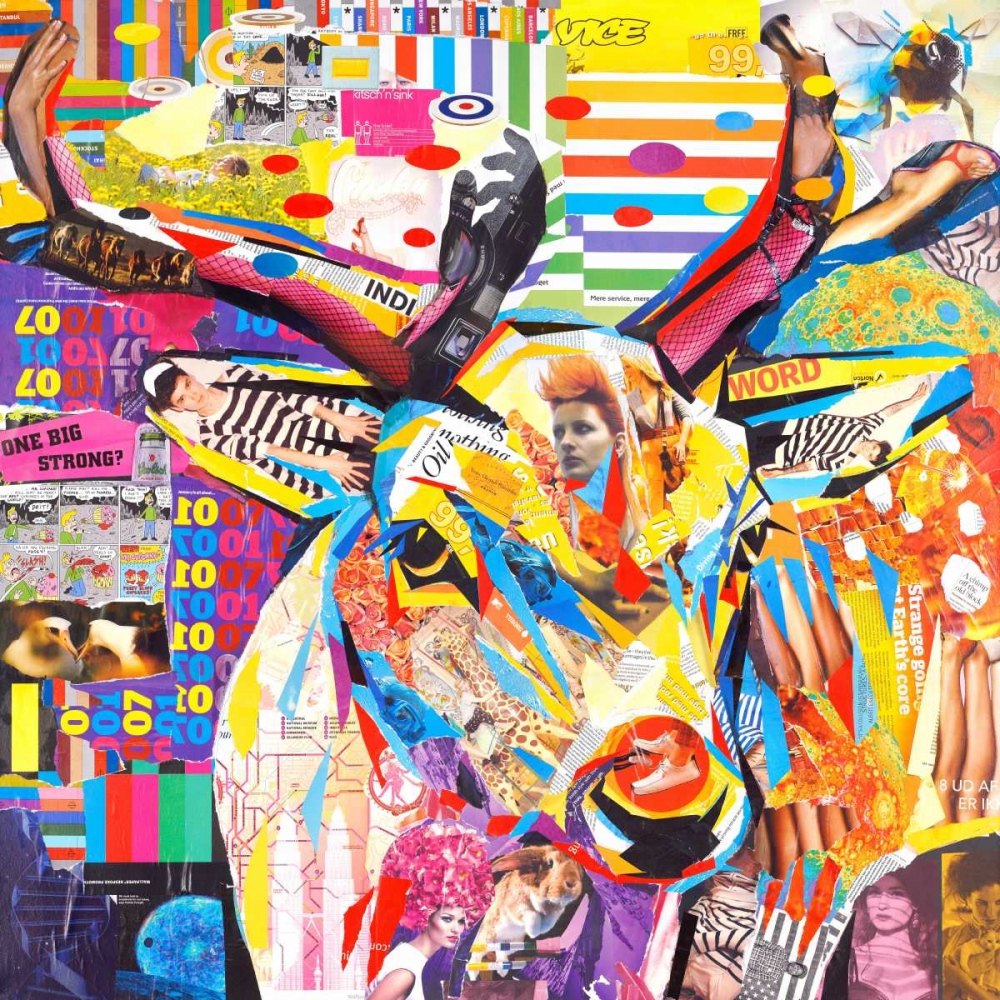 Art Print: Funky Deer