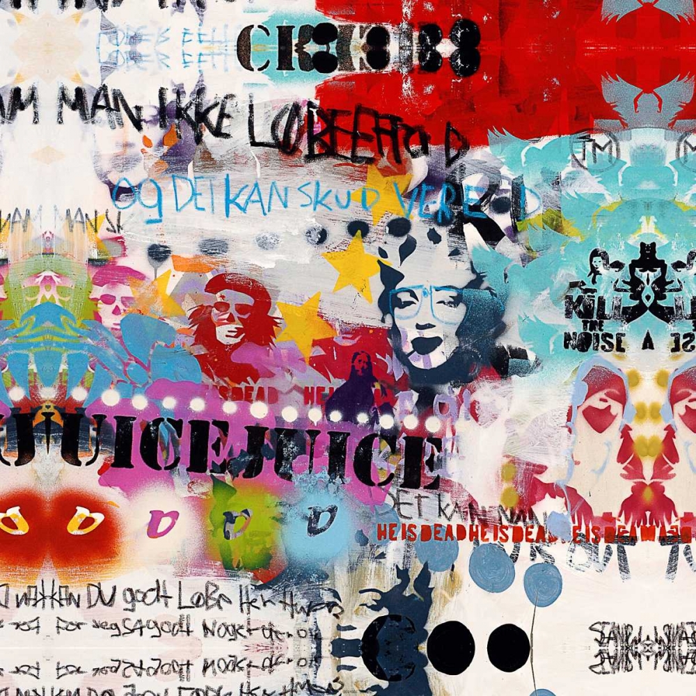 Wall art: Juice, by Punk, Sean