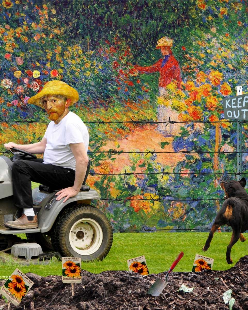 Wall art: New Neighbor, by Kite, Barry